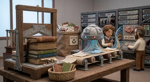 The Digestion of Books: How AI Companies Buy, Scan and Destroy Physical Libraries